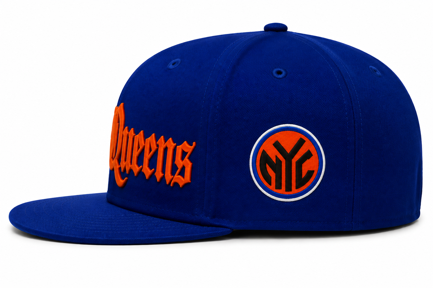 Queens Embroidered Snapback Cap