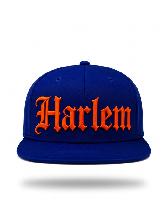 Harlem Embroidered Snapback Cap